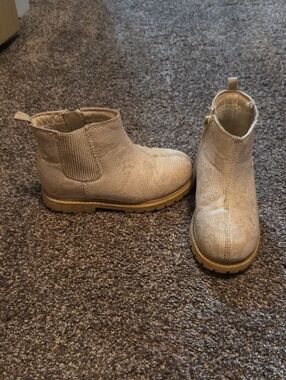 Carter's Beige/Tan Chelsea Ankle Boots for Kids